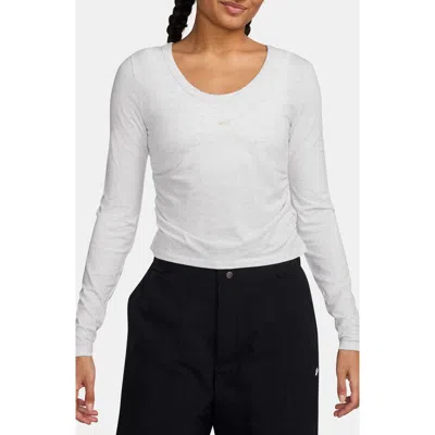 Nike Chill Stretch Cotton Blend T-shirt In White