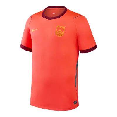 Nike China 2026 Stadium Home  Men's Dri-fit Soccer Replica Jersey In Red