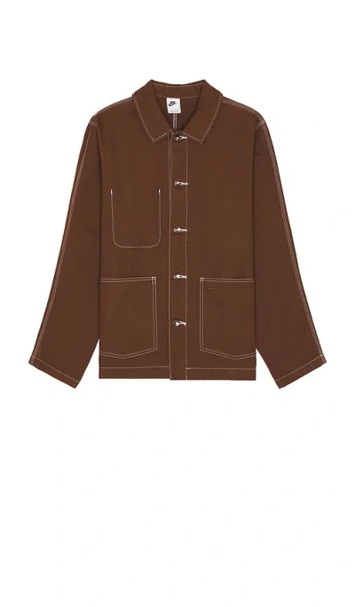 Nike Chore Coat In Cacao Wow
