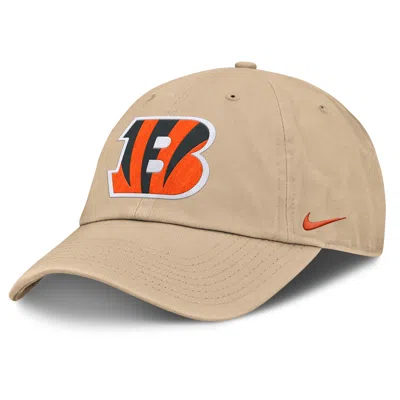 Nike Cincinnati Bengals Club  Men's Nfl Adjustable Hat In Brown