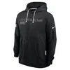 Nike Cincinnati Bengals Crucial Catch Sideline  Men's Dri-fit Nfl Pullover Hoodie In Black