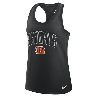 Nike Cincinnati Bengals Primetime  Women's Dri-fit Nfl Racerback Tank Top In Black
