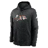 Nike Cincinnati Bengals Rewind Club Logo Menâs  Men's Nfl Pullover Hoodie In Black