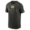 Nike Cincinnati Bengals Salute To Service Sideline Primary Edge  Men's Dri-fit Nfl T-shirt In Green