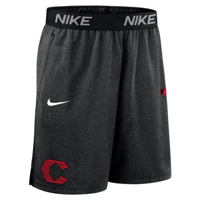 Nike Cincinnati Reds Authentic Collection City Connect  Men's Dri-fit Mlb Shorts In Black
