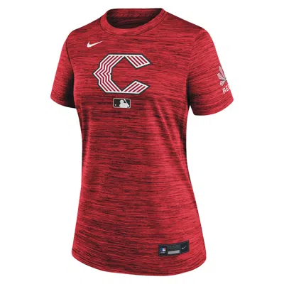 Nike Cincinnati Reds Authentic Collection City Connect Velocity  Women's Dri-fit Mlb T-shirt