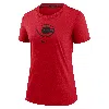 Nike Cincinnati Reds Authentic Collection Early Work  Women's Mlb T-shirt In Red