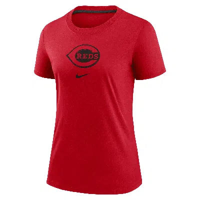 Nike Cincinnati Reds Authentic Collection Early Work  Women's Mlb T-shirt
