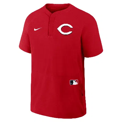 Nike Cincinnati Reds Authentic Collection  Men's Mlb Short-sleeve Windshirt