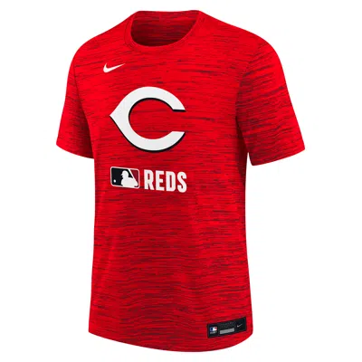 Nike Cincinnati Reds Authentic Collection Velocity Big Kidsâ  Dri-fit Mlb T-shirt