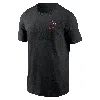 Nike Cincinnati Reds City Connect 2-hit  Men's Mlb T-shirt In Black