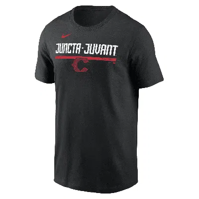 Nike Black Cincinnati Reds 2-hit Speed City Connect T-shirt In Black