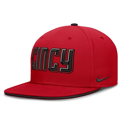 Nike Cincinnati Reds City Connect True  Men's Dri-fit Mlb Fitted Hat