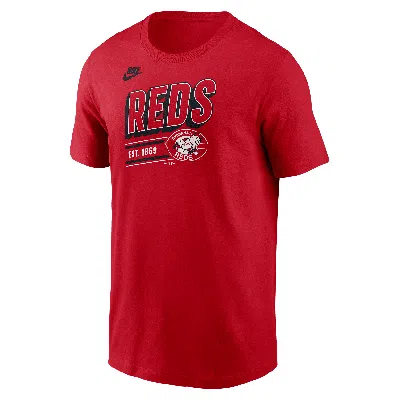 Nike Cincinnati Reds Cooperstown Retro  Men's Mlb T-shirt In Red