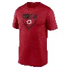 Nike Red Cincinnati Reds Home Plate Icon Legend Performance T-shirt In Red