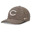 Nike Cincinnati Reds Rise  Men's Dri-fit Mlb Adjustable Hat In Brown