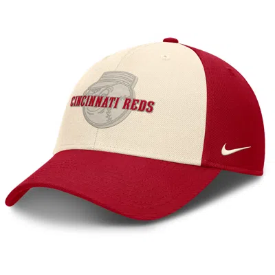 Nike Cincinnati Reds Statement Club  Men's Dri-fit Mlb Adjustable Hat