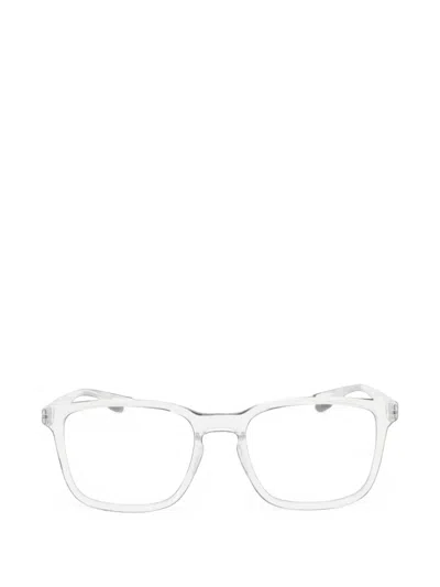 Nike Circuit Square-frame Glasses In Transparent