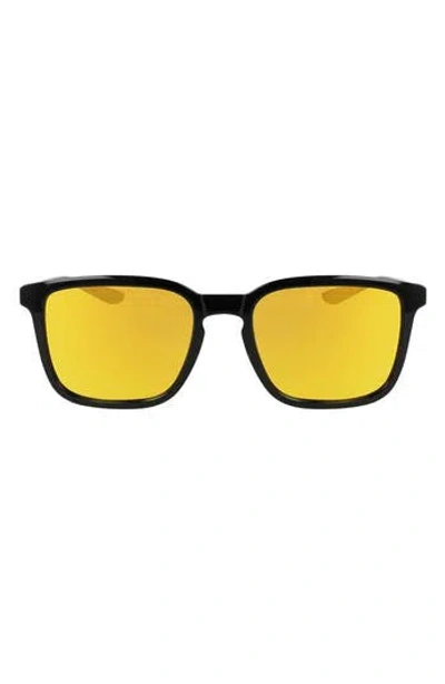 Nike Circuit Team 55mm Square Sunglasses In Black