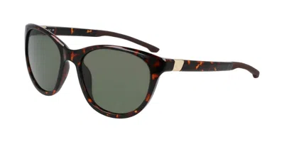 Nike City Hero S Ev24007 298 Women's Sunglasses Tortoiseshell Size 52 In Purple