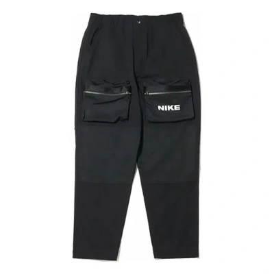 Nike City Made Cargo Logo Casual Sports Long Pants Black
