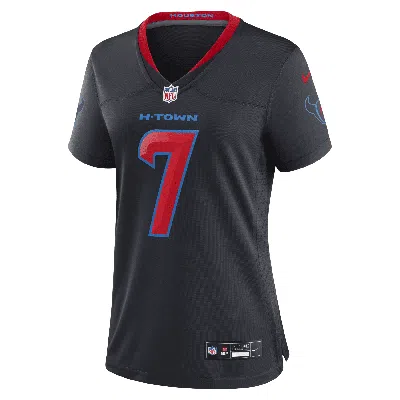 Nike C.j. Stroud Houston Texans  Women's Nfl Game Football Jersey In Navy