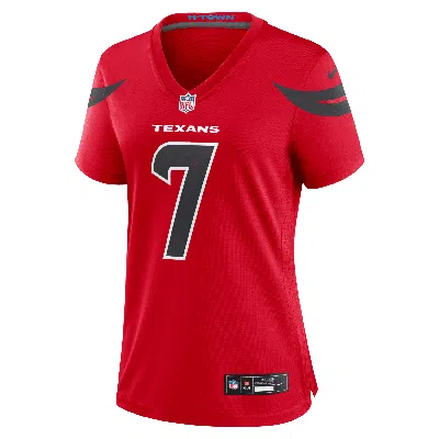 Nike C.j. Stroud Houston Texans  Women's Nfl Game Football Jersey In Red