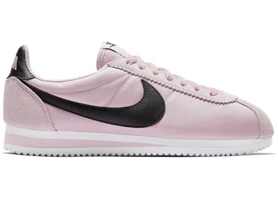 Pre-owned Nike Classic Cortez Nylon (women's) Sneakers In Plum Chalk/black/white