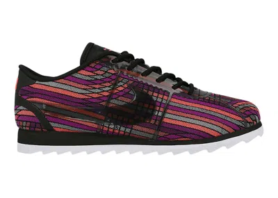 Pre-owned Nike Classic Cortez Prm Ultra Jacquard Beautiful X Powerful (women's) Sneakers In Black/hot Lava
