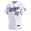 Nike Clayton Kershaw Los Angeles Dodgers  Men's Dri-fit Adv Mlb Limited Jersey In White