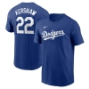 Nike Men's Clayton Kershaw Royal Los Angeles Dodgers 2021 Gold Program Name Number T-shirt In Royal
