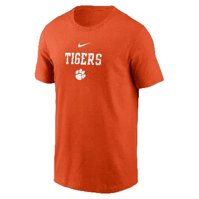 Nike Clemson 2-hit Stacked  Men's College T-shirt In Orange