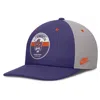 Nike Men's Purple/gray Clemson Tigers Prep Pro Performance Snapback Hat In Purple