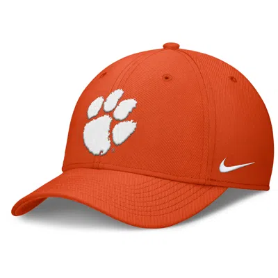 Nike Clemson Classic  Men's Dri-fit College Hat In Orange