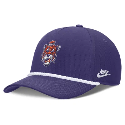 Nike Clemson Legacy Basketball Rope Rise  Unisex College Adjustable Hat In Purple