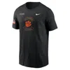 Nike Black Clemson Tigers 2025 Military Appreciation Performance T-shirt