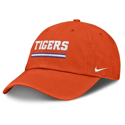 Nike Clemson Primetime Campus Club  Men's College Adjustable Hat In Orange