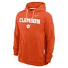 Nike Orange Clemson Tigers 2025 Sideline Standard Issue Dri-fit Hoodie In Orange