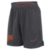 Nike Clemson Sideline  Men's Dri-fit College Shorts In Gray