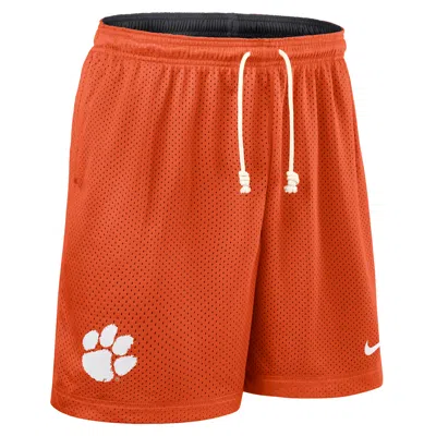 Nike Clemson Sideline Reversible Menâs  Men's Dri-fit College Shorts In Orange