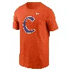 Nike Clemson Tigers Baseball Logo  Men's College T-shirt In Orange