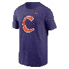 Nike Purple Clemson Tigers Baseball Logo T-shirt