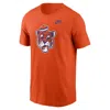 Nike Clemson Tigers Legacy Alternate Logo  Men's College T-shirt In Orange