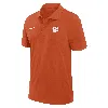 Nike Clemson Tigers Sideline  Men's Dri-fit College Polo In Orange