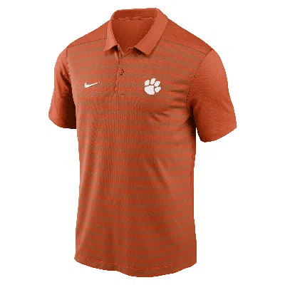 Nike Clemson Tigers Sideline Victory  Men's Dri-fit College Polo In Orange