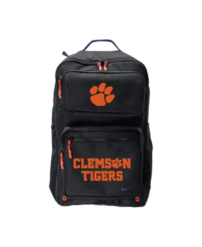 Nike Clemson Tigers Utility Speed Backpack In Black