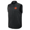 Nike Black Oregon Ducks Primetime Victory Performance Full-zip Vest In Black