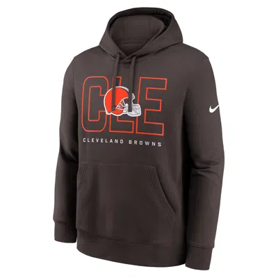 Nike Cleveland Browns Busted Play Club  Men's Nfl Pullover Hoodie