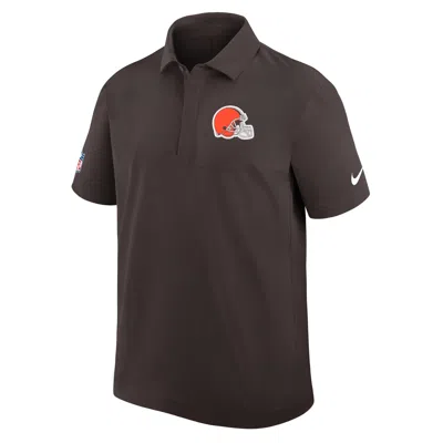 Nike Cleveland Browns City Pride Sideline  Men's Dri-fit Nfl Polo