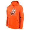 Nike Cleveland Browns Club Logo  Men's Nfl Pullover Hoodie In Multi